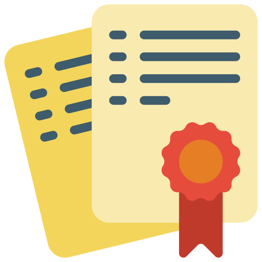 Certificate icon